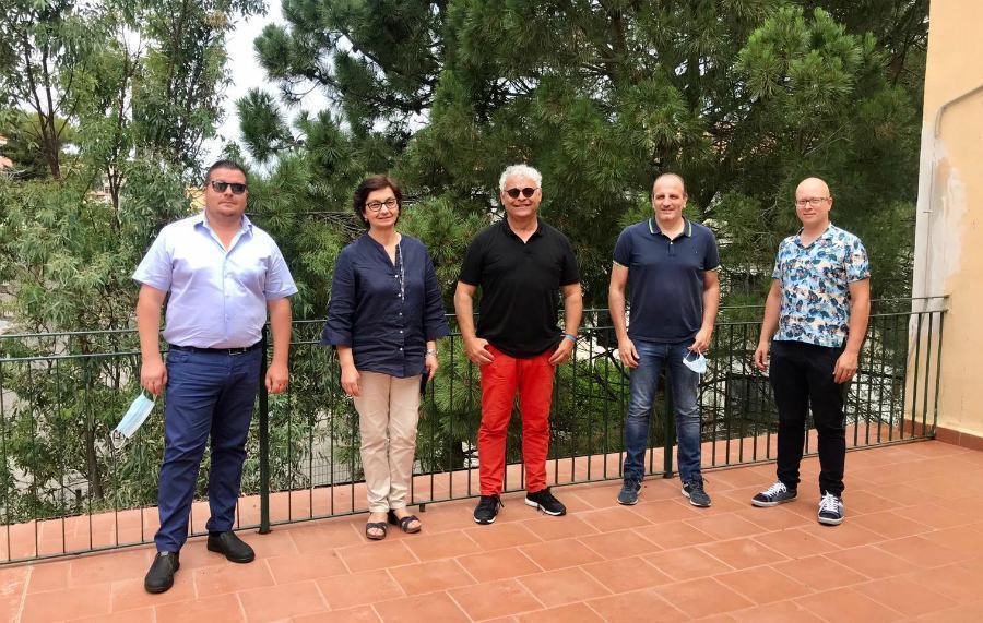 Rotary con la Dirigente Giudiceandrea e Mimmo Forciniti