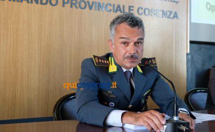 comandante nastasi guardia finanza cosenza