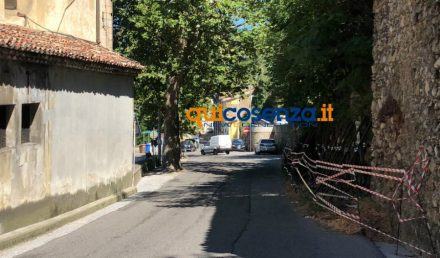 strada portapiana muro pericolante cosenza 03