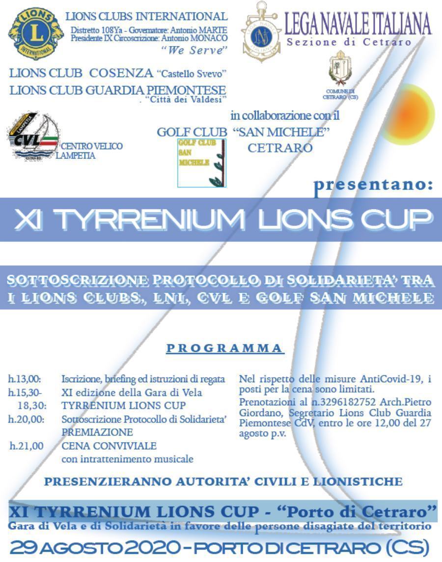 Vela e solidarietà: domani a Cetraro l'XI edizione della "Tyrrenium Lions Cup" 54 tyrrenium lions cup 2020