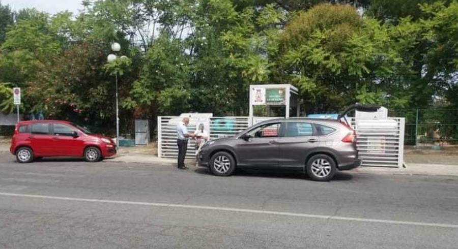 Rende, controlli e sanzioni sul corretto conferimento dei rifiuti nelle PEZ 54 Rende isola eco1