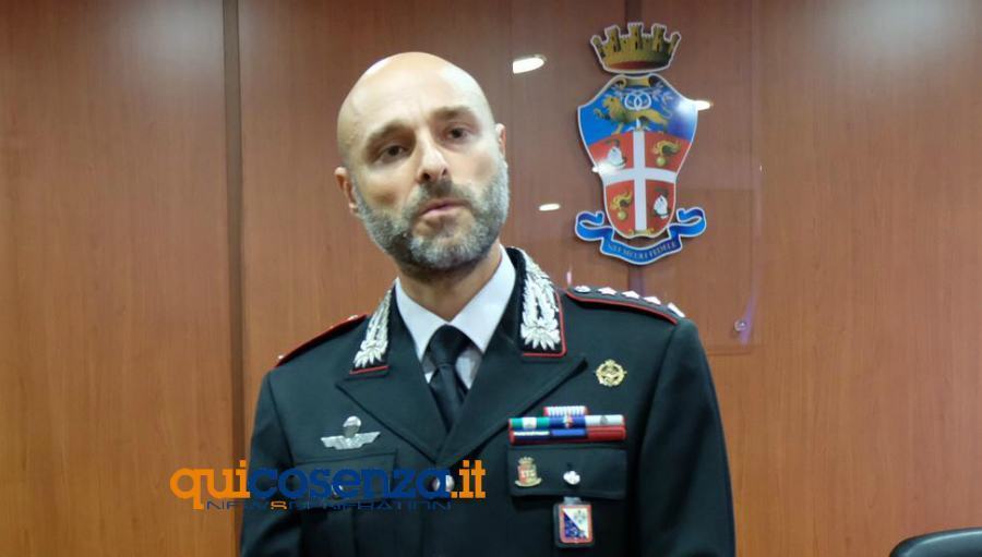 Il 2020 dei carabinieri di Cosenza: lotta al crimine ma anche solidarietà 63 comandante carabinieri prov cosenza Piero Sutera 03