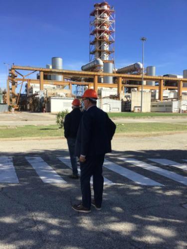 Ex Centrale Enel Rossano, sopralluogo di Guccione: "riconvertirla in ottica di sviluppo sostenibile" 56 Sopralluogo Ex centrale Enel 2