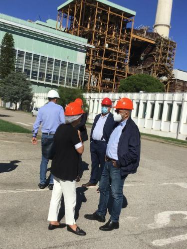 Ex Centrale Enel Rossano, sopralluogo di Guccione: "riconvertirla in ottica di sviluppo sostenibile" 57