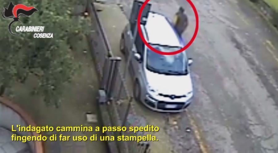 torano arresto falso invalido