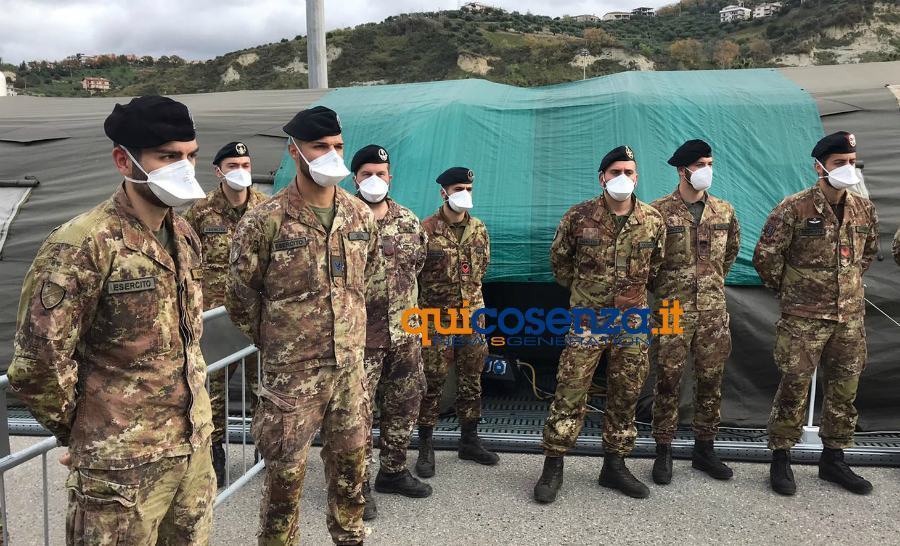 Il vescovo all'ospedale da campo di Cosenza: "Esercito e militari sono angeli custodi" 57 Ospedale da campo cosenza