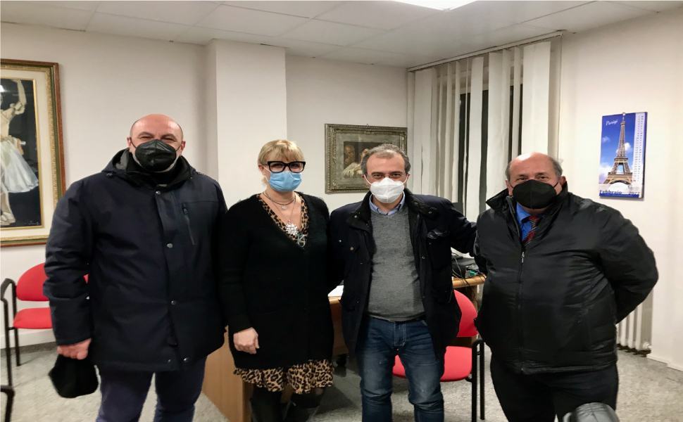 Ritorna la Fiera San Giuseppe, incontro Comune e ambulanti "riprende tradizione interrotta" 52 Francesco De Cicco Anna Maria De Rose Massimiliano Battaglia e Gianni Gervasi