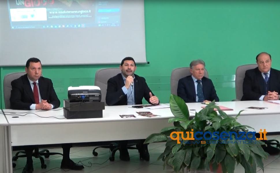 Cosenza, dati drammatici su azzardo e droga: "complesso disintossicarsi dal gioco" 51 asp Serd gioco azzardo ludopatia salute non e gioco