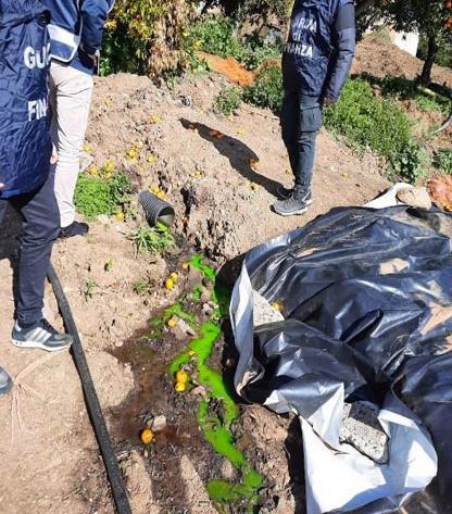 reflui frantoio lamezia guardia finanza 02