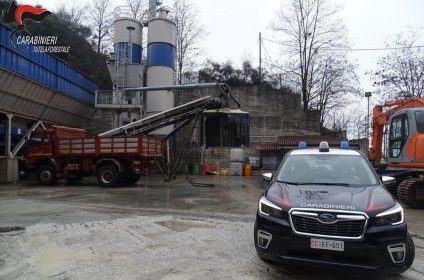 Casali del Manco, sotto sequestro impianto di calcestruzzo: denunciato titolare 52 impiantosequestro2