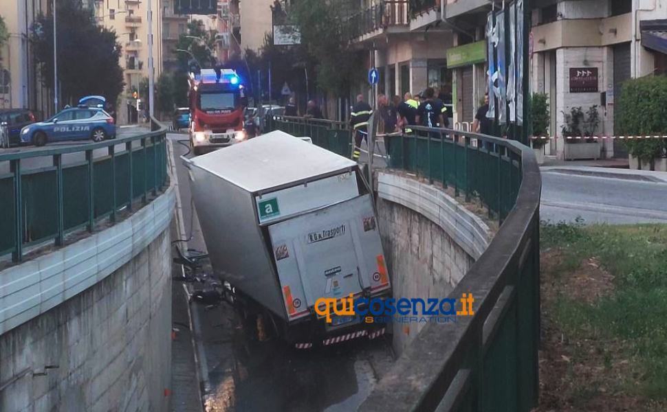 incidente via pasquale rossi cosenza