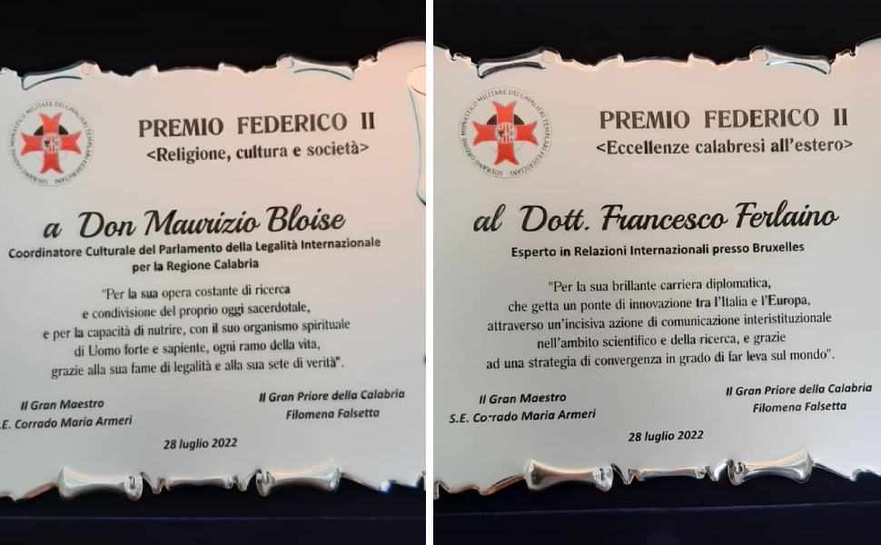 premio federico II bloise Ferlaino