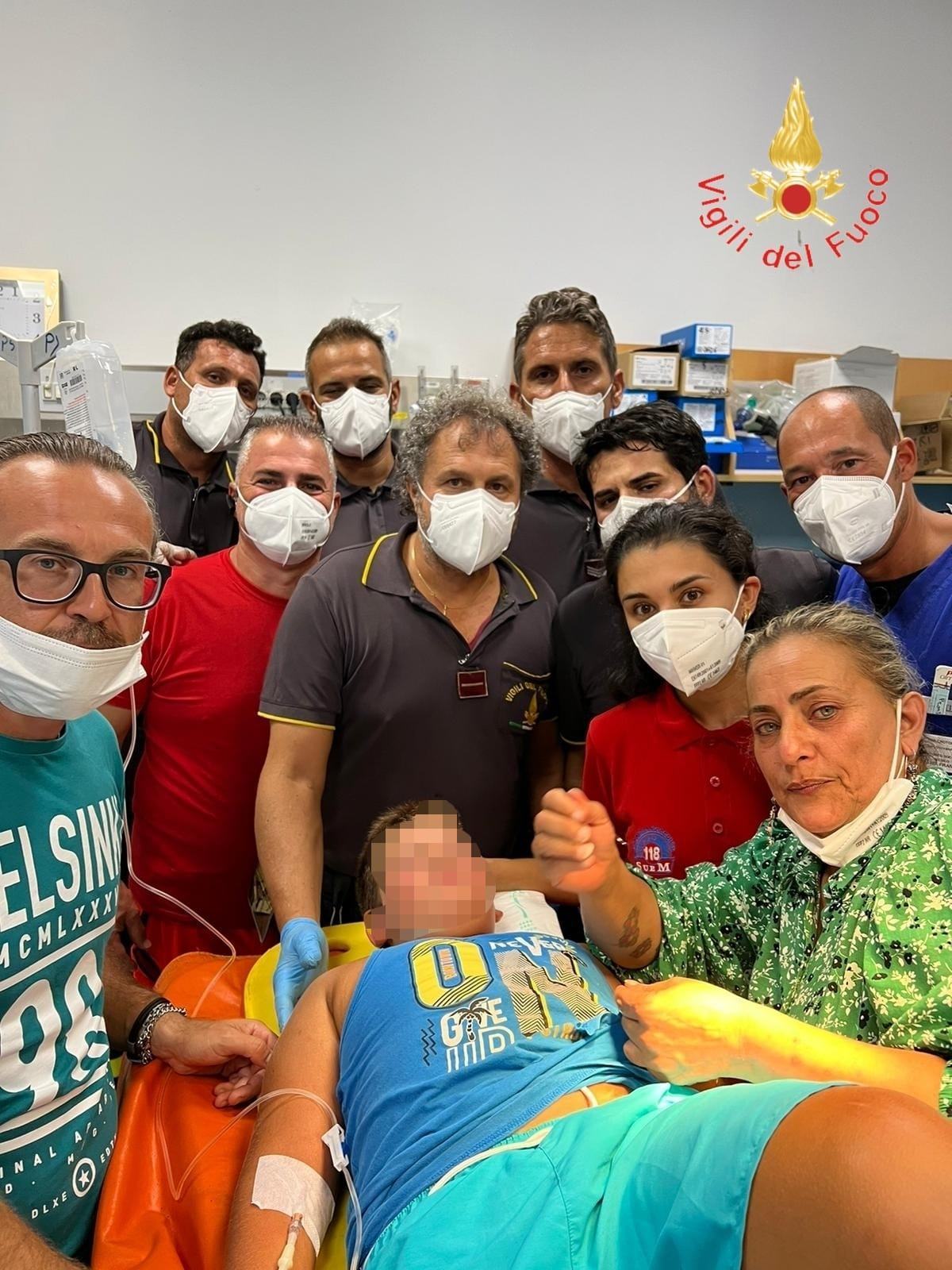 Bimbo cade dalla bici, Vigili del fuoco estraggono manubrio dall'addome 52 d6678efb 1112 49aa a6e4 285acdc86e30