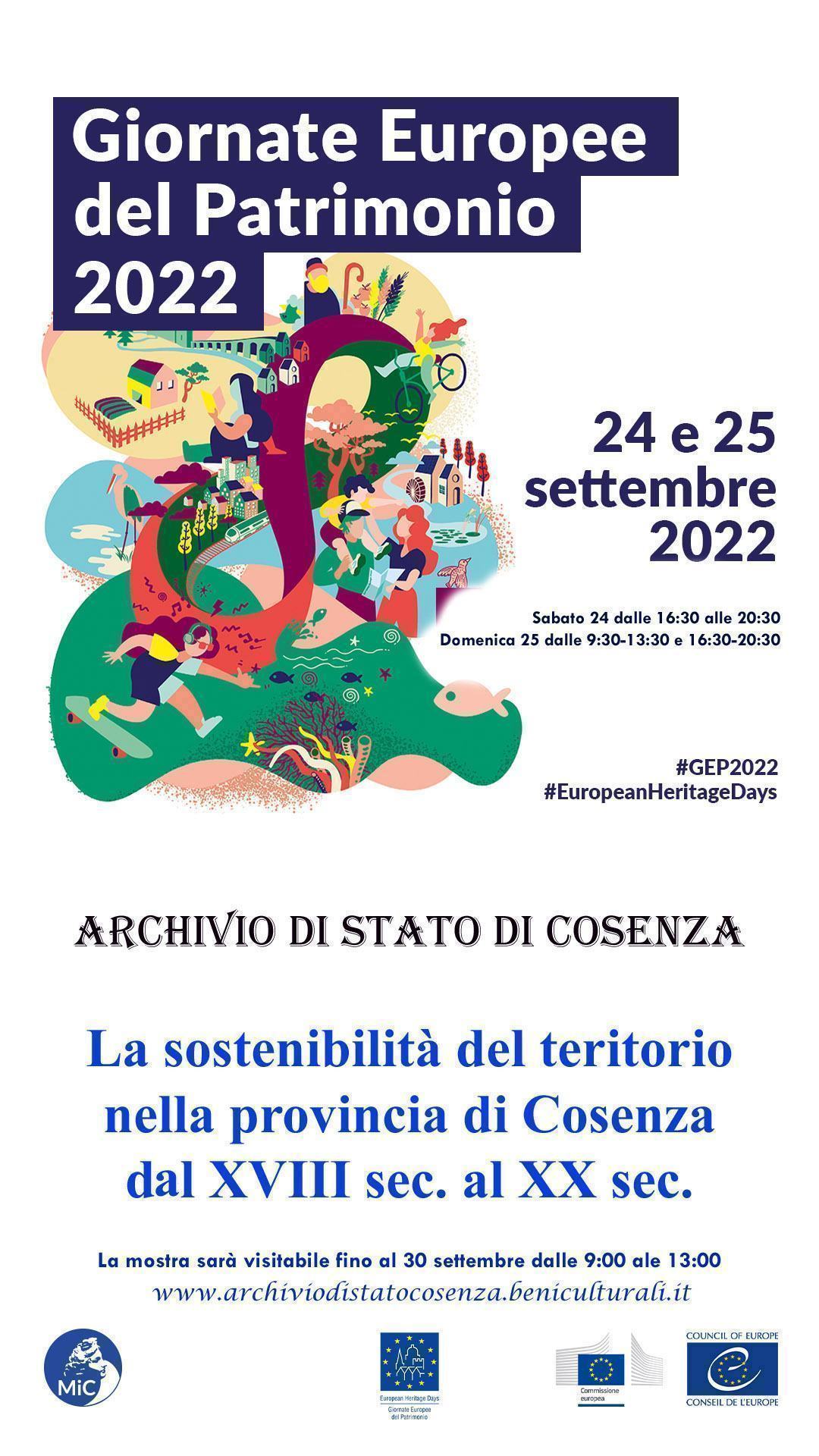 Giornate europee del patrimonio 2022 mostra all Archivio di Stato