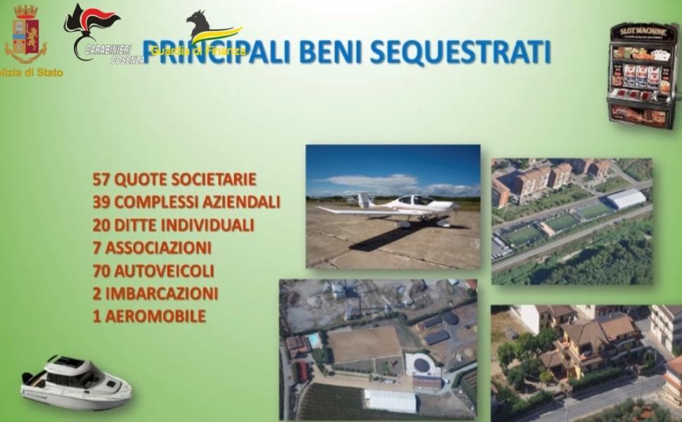 beni sequestro cosenza operazione