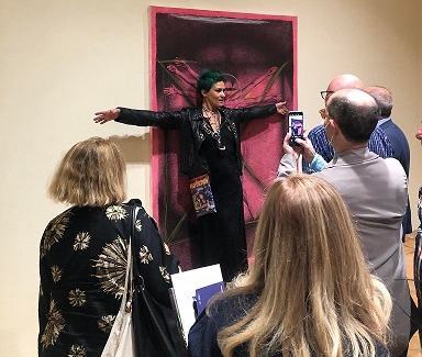 Performance artista Adele Ceraudo 1