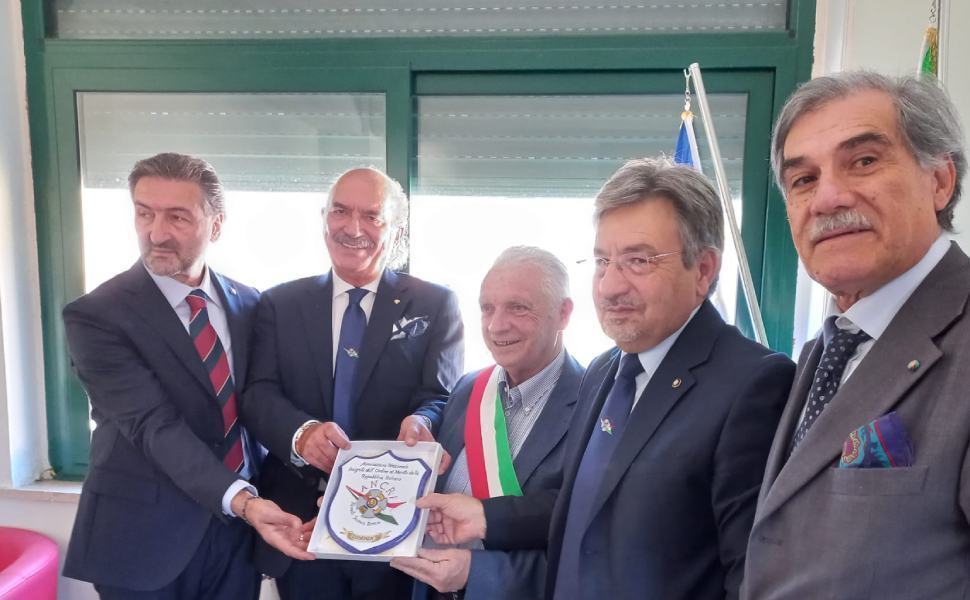 consegna defibrillatore san luca cosenza ANCRI 03