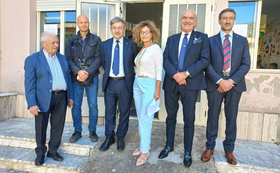 consegna defibrillatore san luca cosenza ANCRI 04