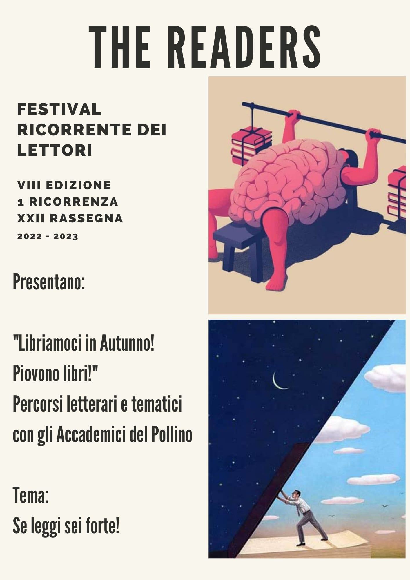 "Se leggi sei forte", a Castrovillari torna "LibriAmoci in Autunno! Piovono libri" 52 Locandina evento