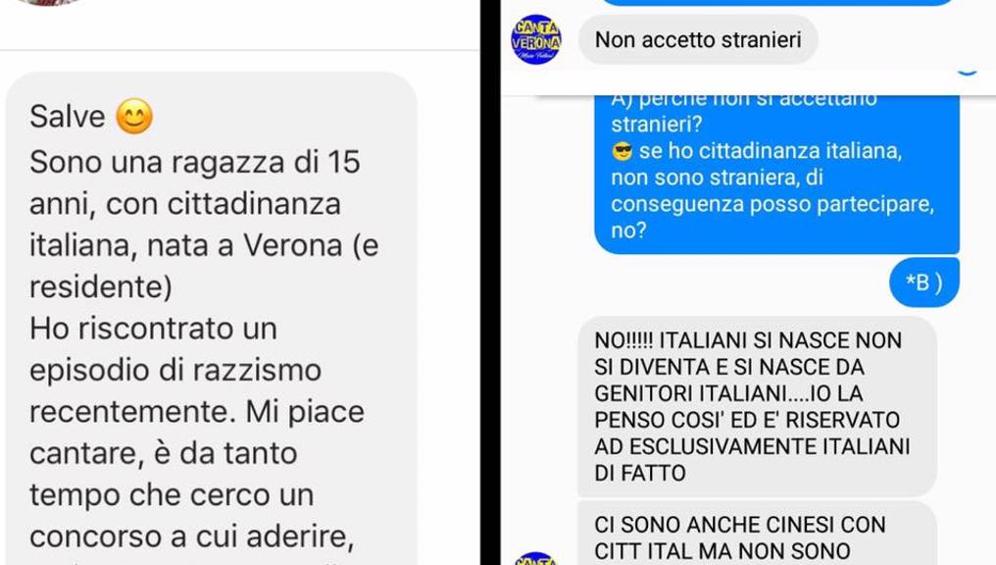 ragazza verona calabria