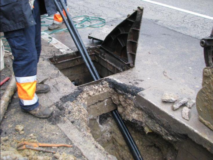 Posa fibra ottica a Cosenza, divieti di transito e di sosta 59 fibra ottica