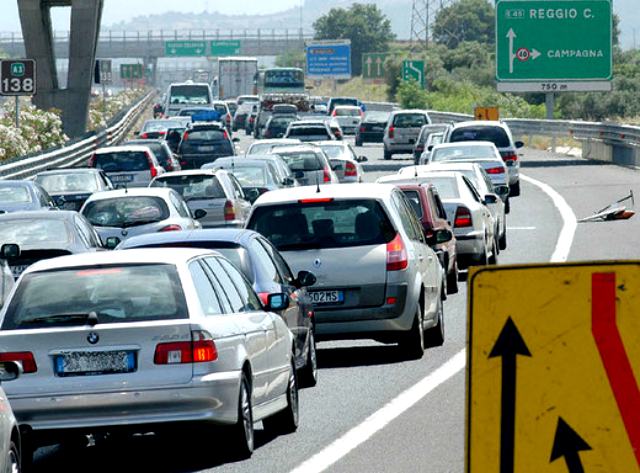 A3 Salerno Reggio traffico