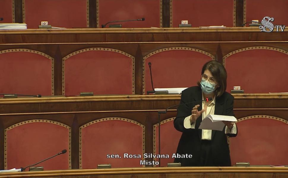 Abate su lavoratori Simet: "sto portando al Governo la grave vicenda" 51 Abate aula 11 novembre