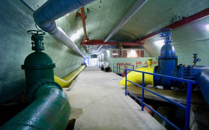 Acquedotto Abatemarco Galleria di Monte Mula Organi di regolazione e controllo