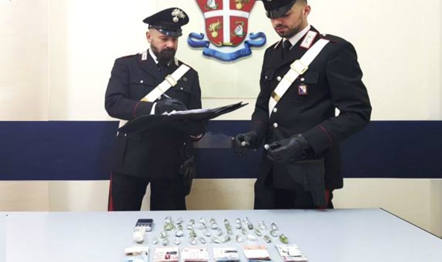 Acri droga carabinieri