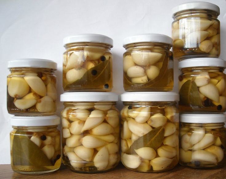 Aglio Laino conservato vasetti