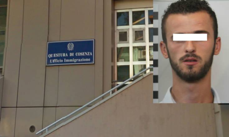 Albanese arrestato a Cosenza per violazione del provvedimento di espulsione 51 Albanese ufficio immigrazione