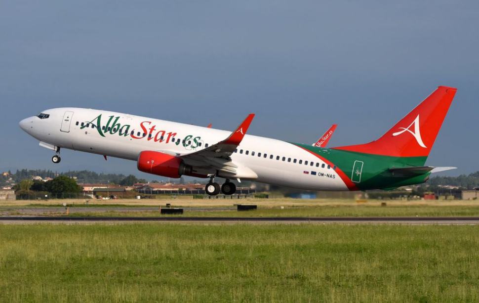 Nuova rotta Lamezia - Perugia. Si volerà con Albastar durante la stagione estiva 51 Albastar aereo