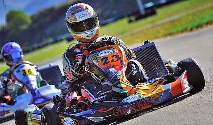 Alessandro Chiarelli go kart