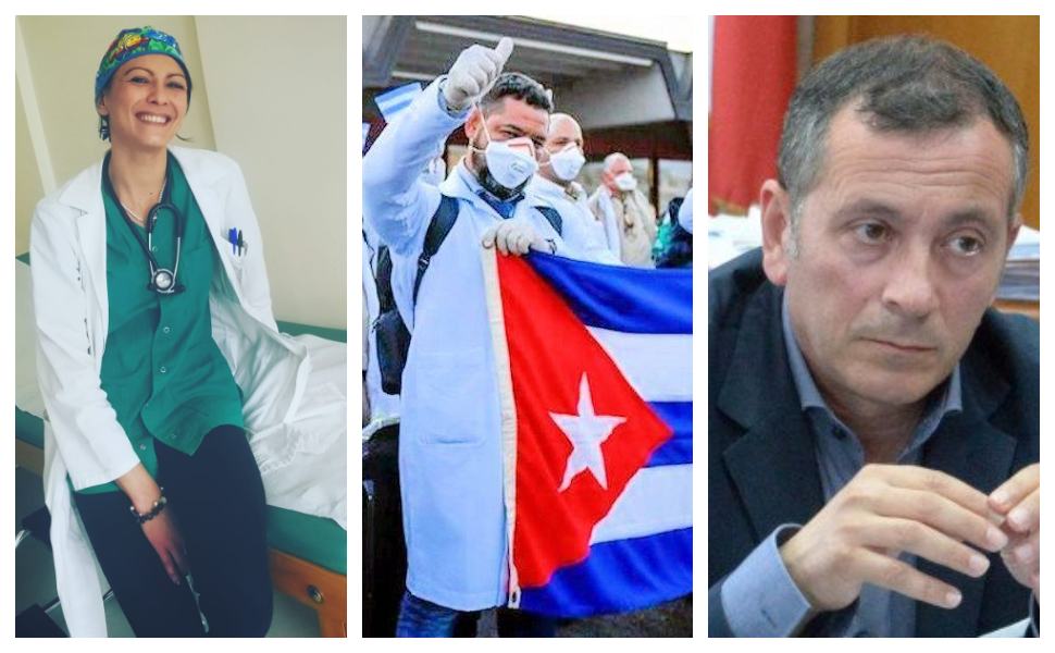 Alessia Piperno e Giuseppe Giuliano medici cubani