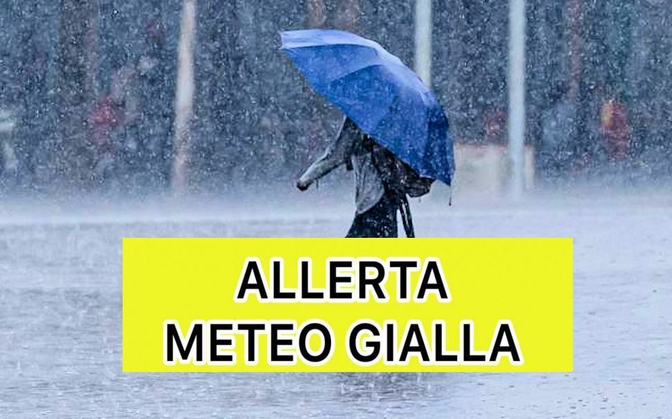 Maltempo, allerta gialla domani in Calabria: pioggia e vento 51 Allerta gialla meteo 2