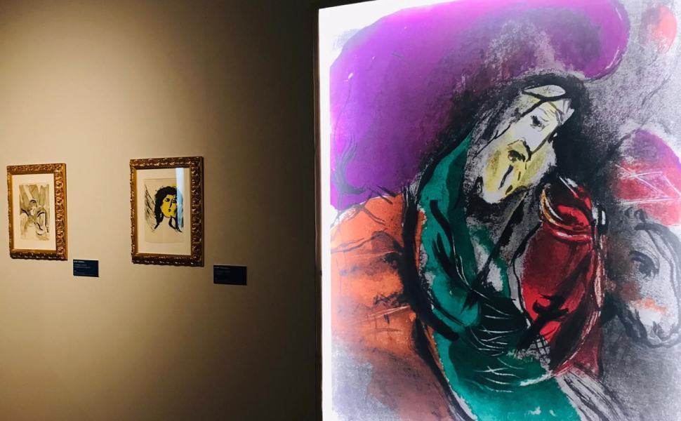 A Catanzaro, una mostra dedicata al genio artistico di Marc Chagall 51 Allestimento Chagal Catanzaro