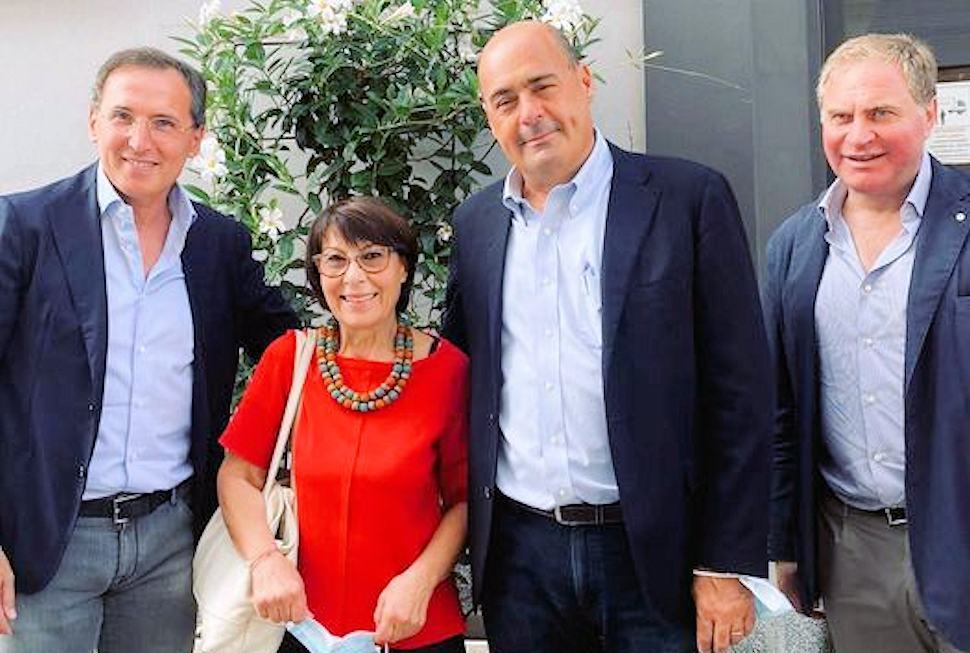 Zingaretti in Calabria lancia Amalia Bruni "garanzia di buongoverno". E domenica arriva Enrico Letta 51 Amalia bruni e Zingaretti