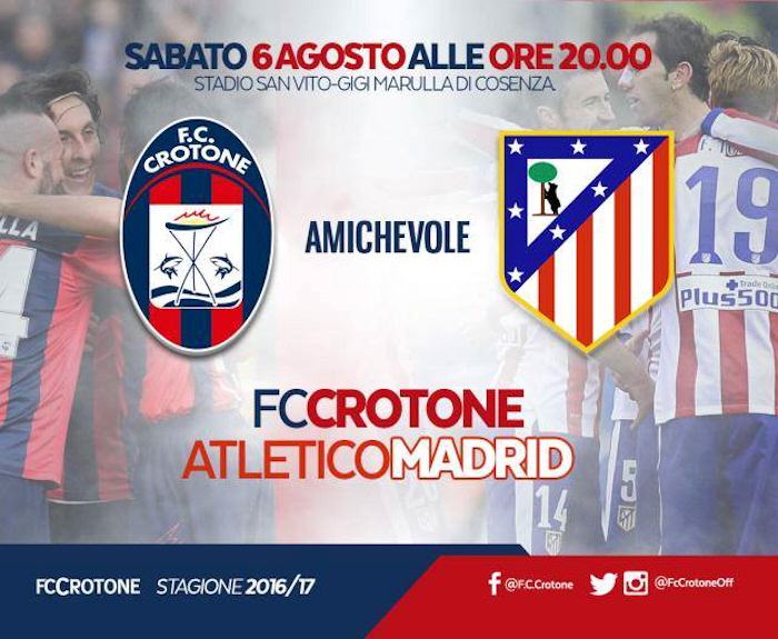 Amichevole Cosenza Crotone ateltico