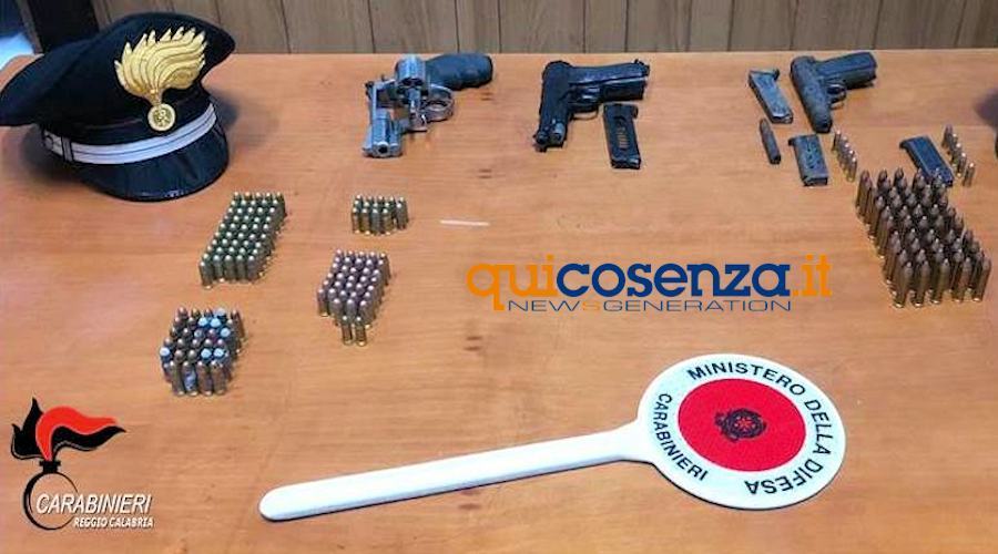 Arresto armi carabinieri