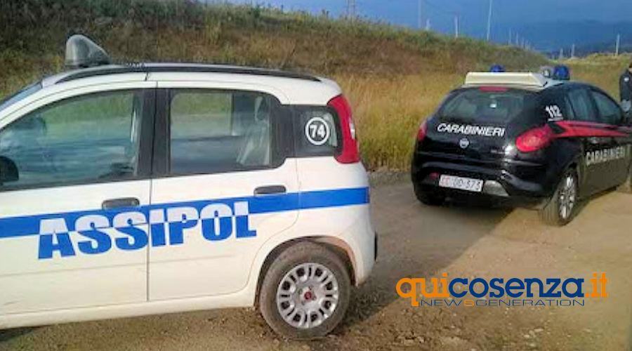 Castrovillari, veicolo commerciale carico di tubi di rame rubati finisce fuori strada 53 Assipool e carabinieri 1
