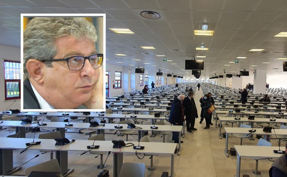 Il riesame accoglie la richiesta della DDA. L'ex senatore Pittelli deve tornare in carcere 51 Aula Bunker Rinascita Scott e Pittelli 1