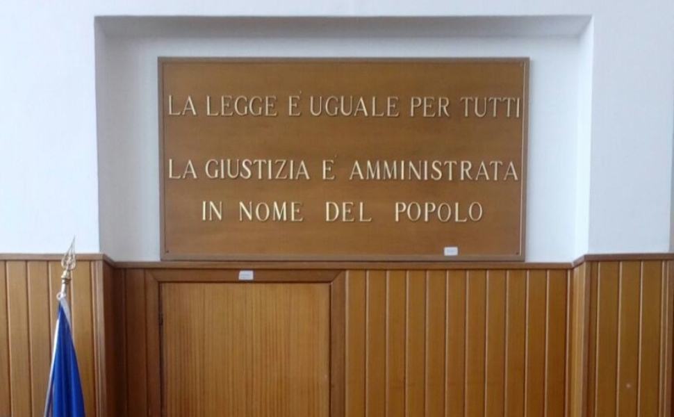 Aula di tribunale processo 1