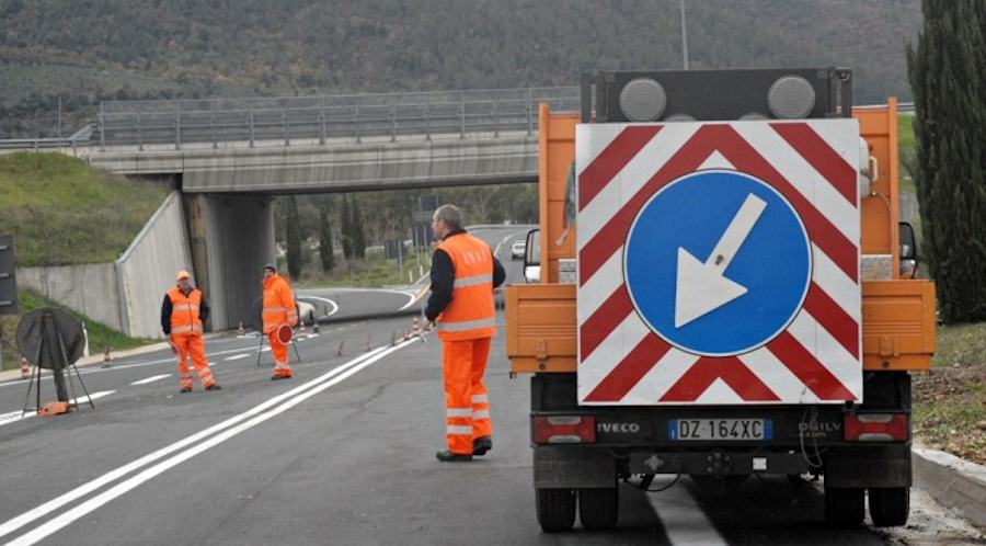 Autostrada A2 lavori