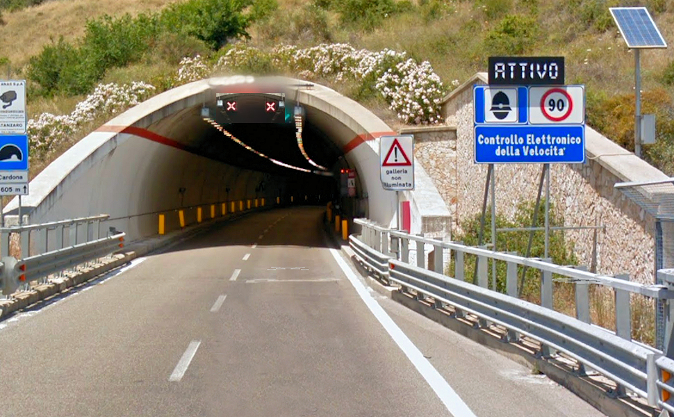 Limitazioni al transito sulla 106 per l'installazione di autovelox a  Montegiordano - quicosenza