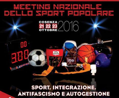 Meeting nazionale dello sport popolare: contro ogni forma di discriminazione sociale e razziale 71 BOX POPOLARE