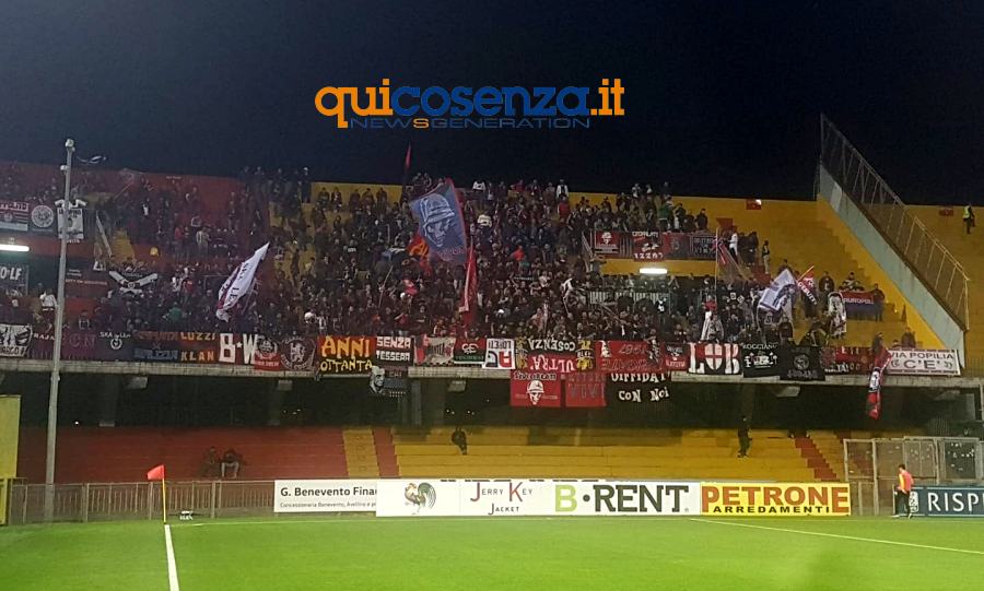 Benevento Cosenza Tifosi Cosenza