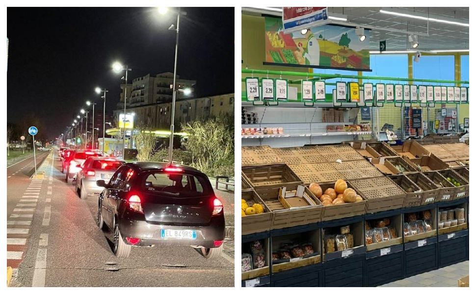Benzina cibo Calabria
