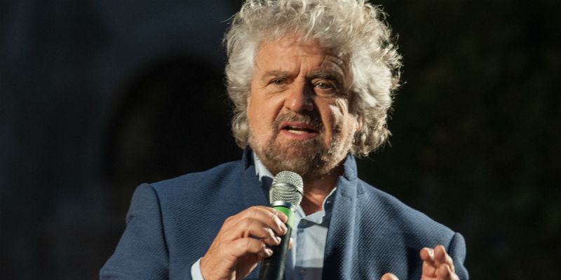 Beppe Grillo Genova 1