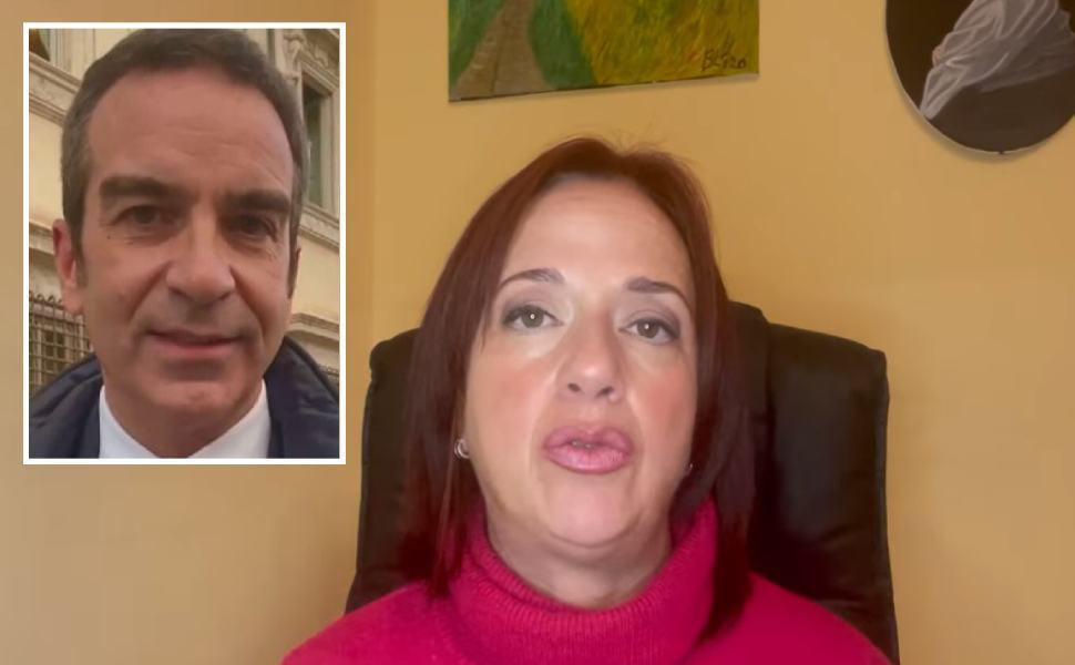 Granato a Occhiuto: "Già certificato il suo fallimento da commissario alla sanità" 51 Bianca Laura Granato e Occhiuto Roberto