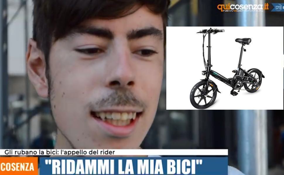 Gli rubano la bici che usa per lavorare. La Terra di Piero "gliela ricompriamo noi" 51 Bici Rider